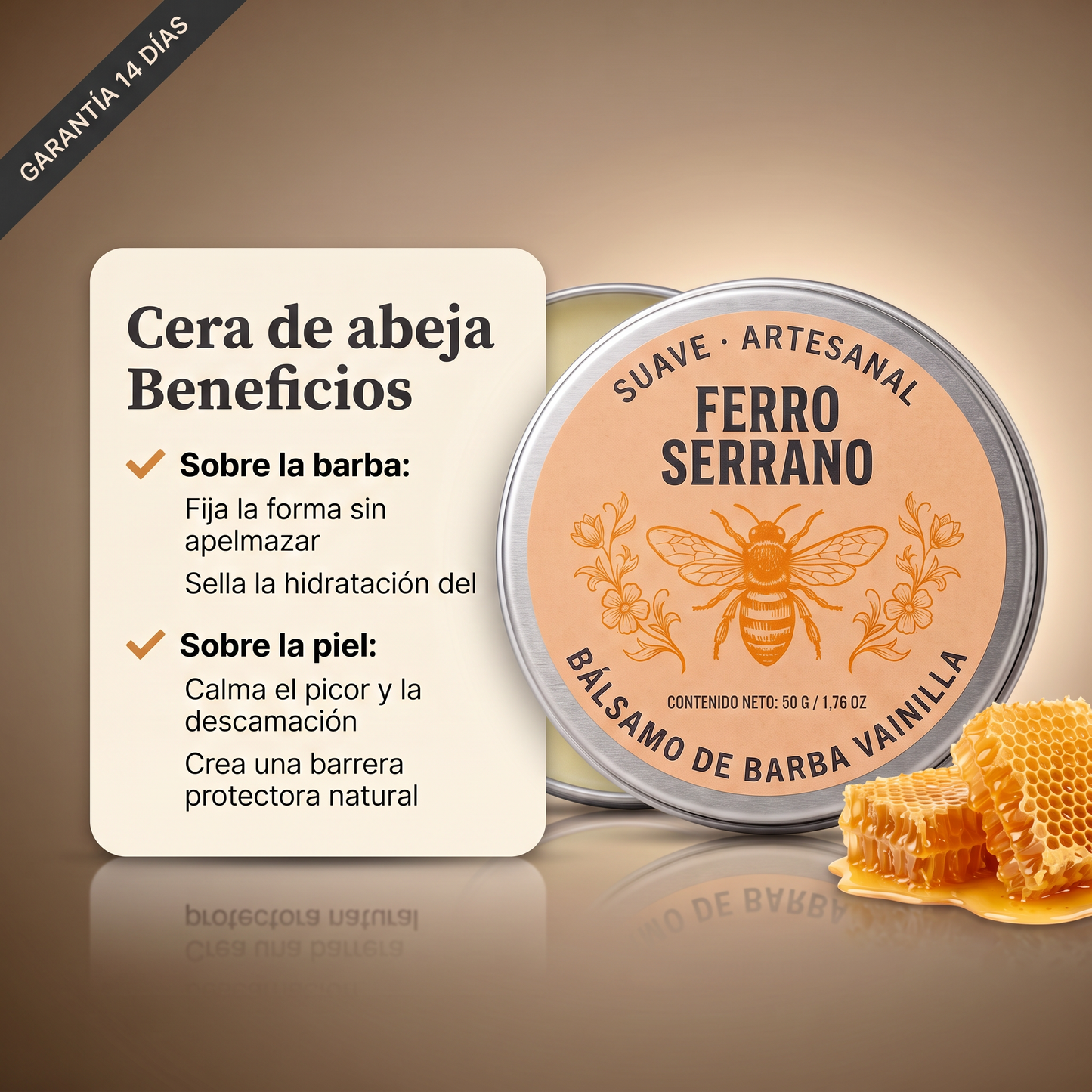 Bálsamo de Barba Baunilha