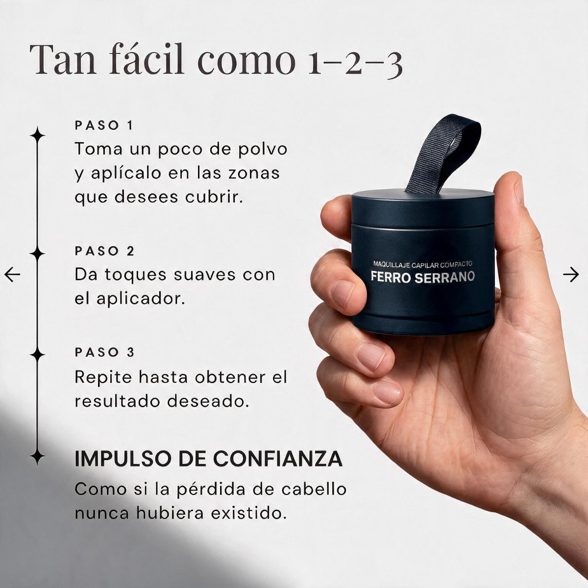 Maquillaje Capilar Compacto