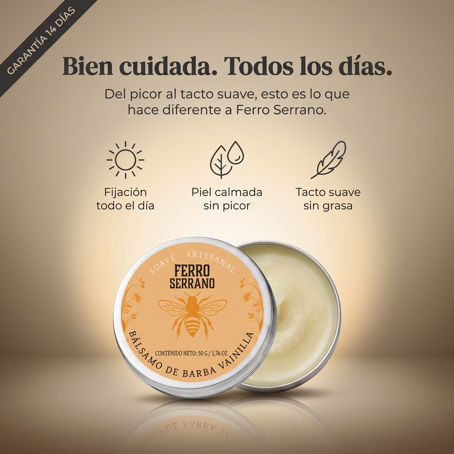 Bálsamo de Barba Baunilha