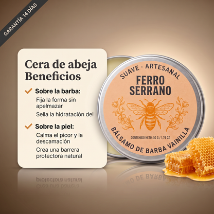 Bálsamo de Barba Baunilha