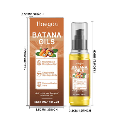 Organic Batana Oil Shampoo Soothing Scalp Intense Repair Batana Nourishing Shampoo with Rosemary Extract for All Hair Types