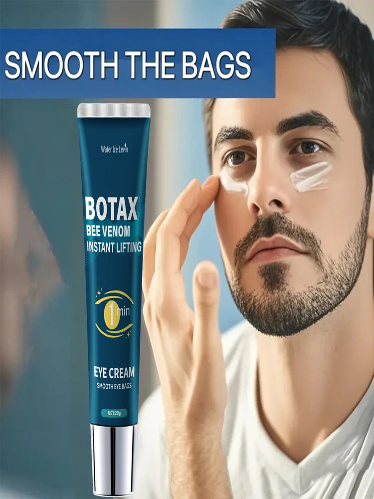Eye Tightening Gel, Reduces Fine Lines, Contains Caffeine, Retinol, and Hyaluronic Acid, Moisturizes and Tightens the Skin, Alcohol-Free