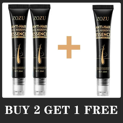 Biotin Fast Hair Growth Oil Products Care Scalp Massage Treatments Anti Hair Loss Effective Grow Thicker Hair Serum for Men