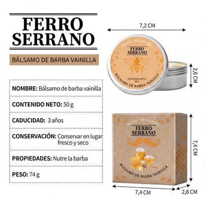Bálsamo de Barba Vainilla