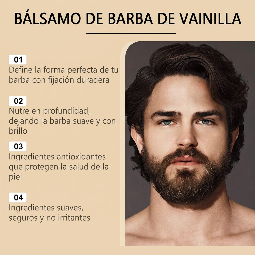 Bálsamo de Barba Vainilla